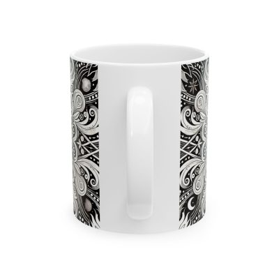 The Timeshifting Traveler Mandala Mug - Image 3
