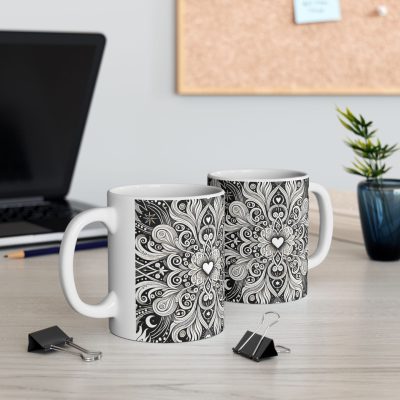 The Timeshifting Traveler Mandala Mug