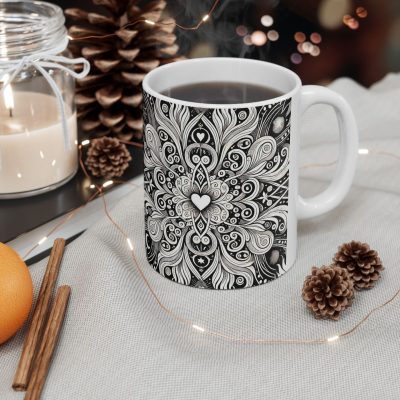 The Timeshifting Traveler Mandala Mug - Image 6