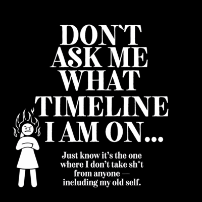 Funny Quote Color Morphing Mug | Fire Woman | Timline Shifting Collection - Image 8