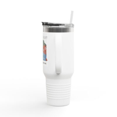 40oz Insulated Travel Mug – “My Old Self Wouldn’t Recognize Me” | Timeline Shifting Collection - Image 4