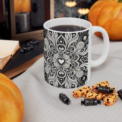 The Timeshifting Traveler Mandala Mug - Image 7